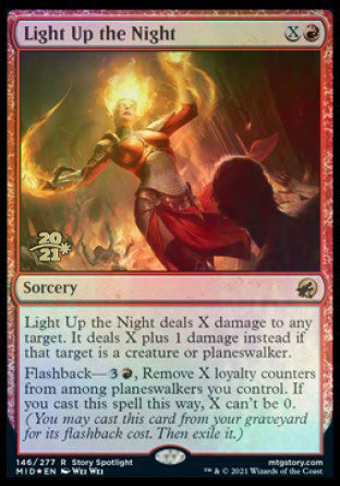Light Up the Night [Innistrad: Midnight Hunt Prerelease Promos] | Lots Moore NSW