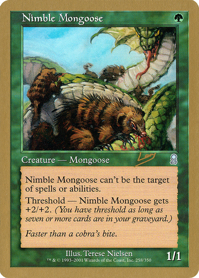 Nimble Mongoose (Raphael Levy) [World Championship Decks 2002] | Lots Moore NSW
