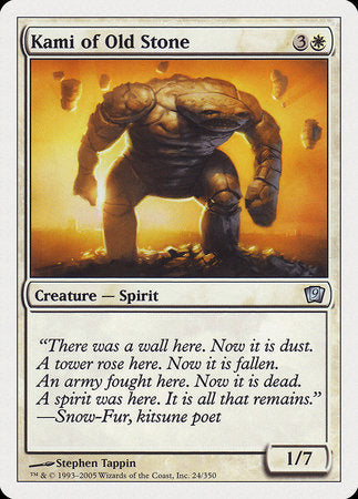 Kami of Old Stone [Ninth Edition] | Lots Moore NSW