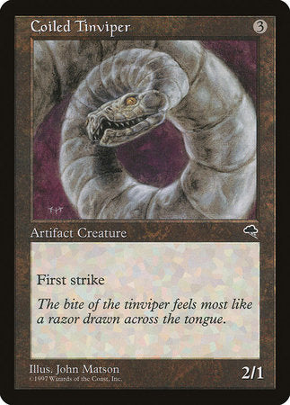 Coiled Tinviper [Tempest] | Lots Moore NSW