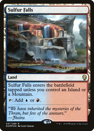 Sulfur Falls [Dominaria Promos] | Lots Moore NSW