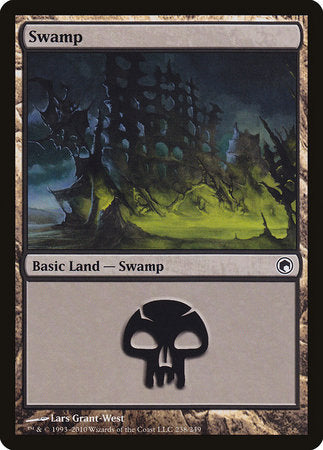 Swamp (238) [Scars of Mirrodin] | Lots Moore NSW