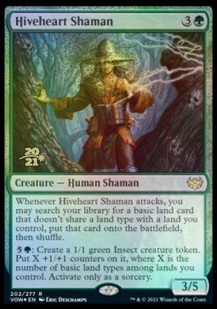 Hiveheart Shaman [Innistrad: Crimson Vow Prerelease Promos] | Lots Moore NSW