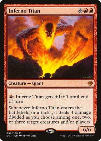 Inferno Titan [Archenemy: Nicol Bolas] | Lots Moore NSW