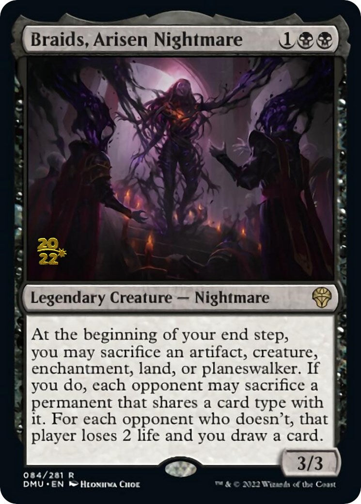 Braids, Arisen Nightmare [Dominaria United Prerelease Promos] | Lots Moore NSW