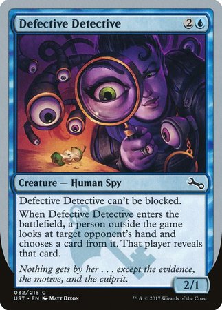 Defective Detective [Unstable] | Lots Moore NSW