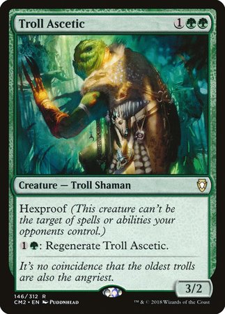 Troll Ascetic [Commander Anthology Volume II] | Lots Moore NSW