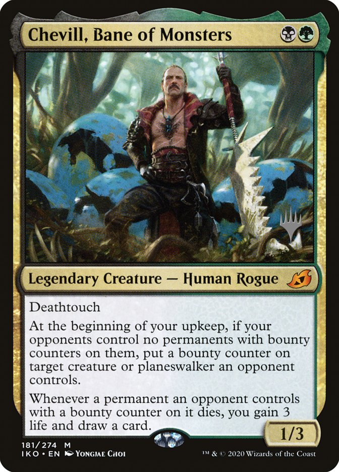 Chevill, Bane of Monsters (Promo Pack) [Ikoria: Lair of Behemoths Promos] | Lots Moore NSW