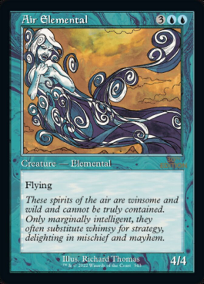 Air Elemental (Retro) [30th Anniversary Edition] | Lots Moore NSW