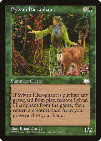 Sylvan Hierophant [Weatherlight] | Lots Moore NSW