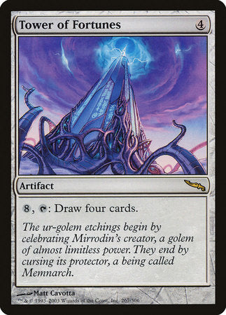 Tower of Fortunes [Mirrodin] | Lots Moore NSW