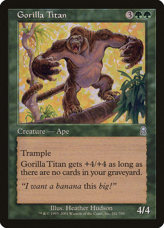 Gorilla Titan [Odyssey] | Lots Moore NSW
