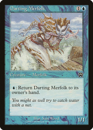 Darting Merfolk [Mercadian Masques] | Lots Moore NSW