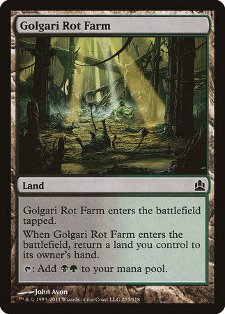 Golgari Rot Farm [Commander 2011] | Lots Moore NSW