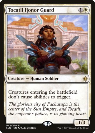 Tocatli Honor Guard [Ixalan Promos] | Lots Moore NSW