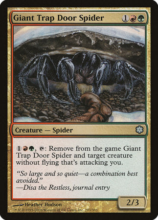 Giant Trap Door Spider [Coldsnap Theme Decks] | Lots Moore NSW