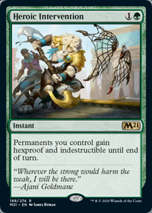 Heroic Intervention [Core Set 2021] | Lots Moore NSW