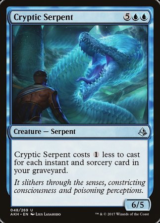 Cryptic Serpent [Amonkhet] | Lots Moore NSW