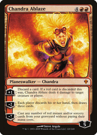 Chandra Ablaze [Zendikar] | Lots Moore NSW