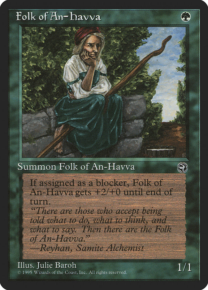 Folk of An-Havva (Reyhan Flavor Text) [Homelands] | Lots Moore NSW