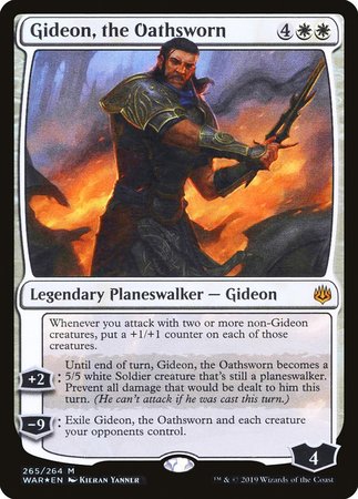 Gideon, the Oathsworn [War of the Spark] | Lots Moore NSW