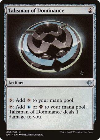 Talisman of Dominance [Archenemy: Nicol Bolas] | Lots Moore NSW