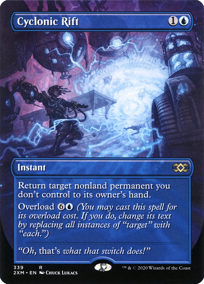 Cyclonic Rift (Borderless) [Double Masters] | Lots Moore NSW