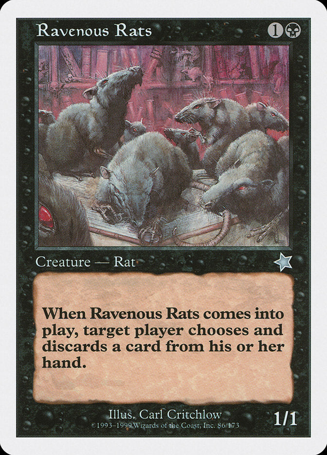 Ravenous Rats [Starter 1999] | Lots Moore NSW