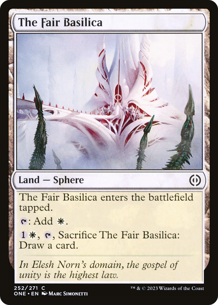 The Fair Basilica [Phyrexia: All Will Be One] | Lots Moore NSW