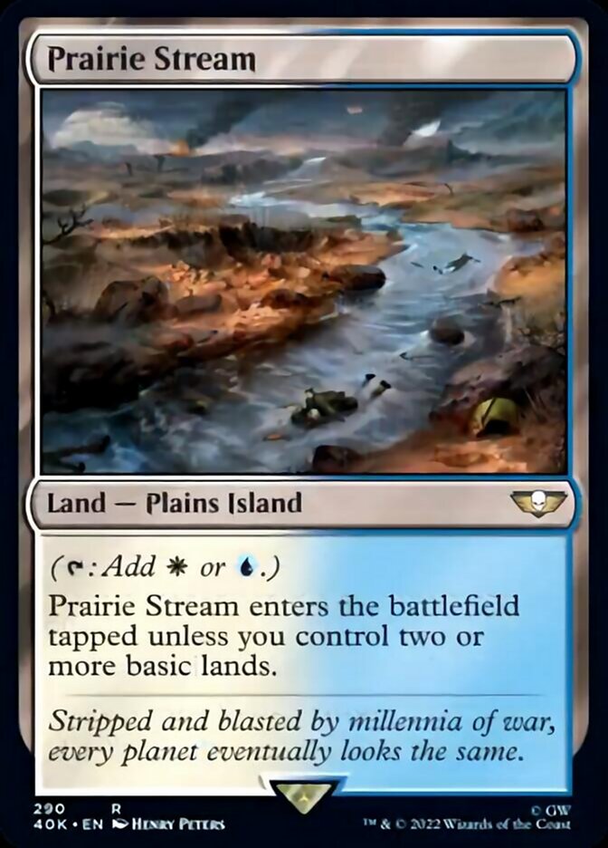 Prairie Stream (Surge Foil) [Warhammer 40,000] | Lots Moore NSW