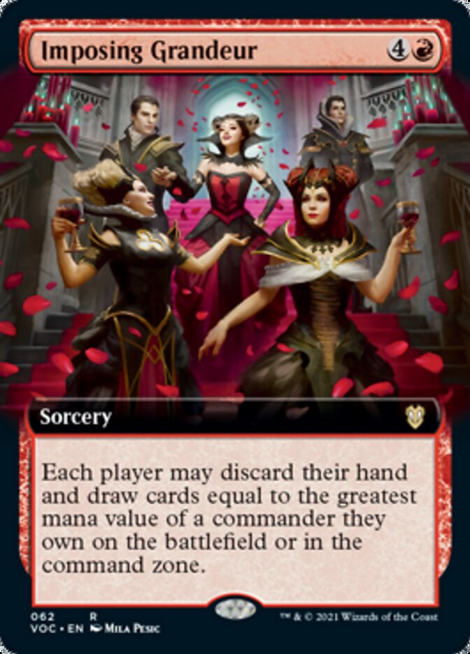 Imposing Grandeur (Extended Art) [Innistrad: Crimson Vow Commander] | Lots Moore NSW