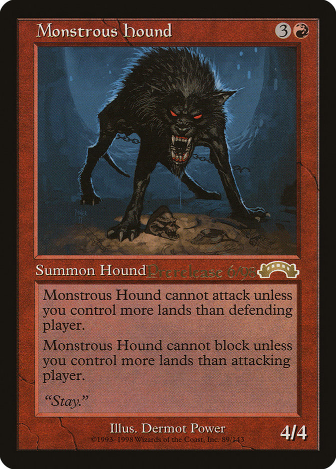 Monstrous Hound [Exodus Promos] | Lots Moore NSW