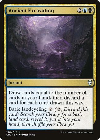 Ancient Excavation [Commander Anthology Volume II] | Lots Moore NSW