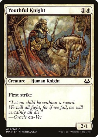 Youthful Knight [Modern Masters 2017] | Lots Moore NSW