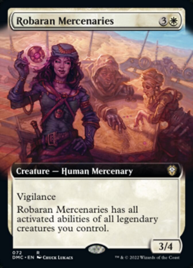 Robaran Mercenaries (Extended Art) [Dominaria United Commander] | Lots Moore NSW