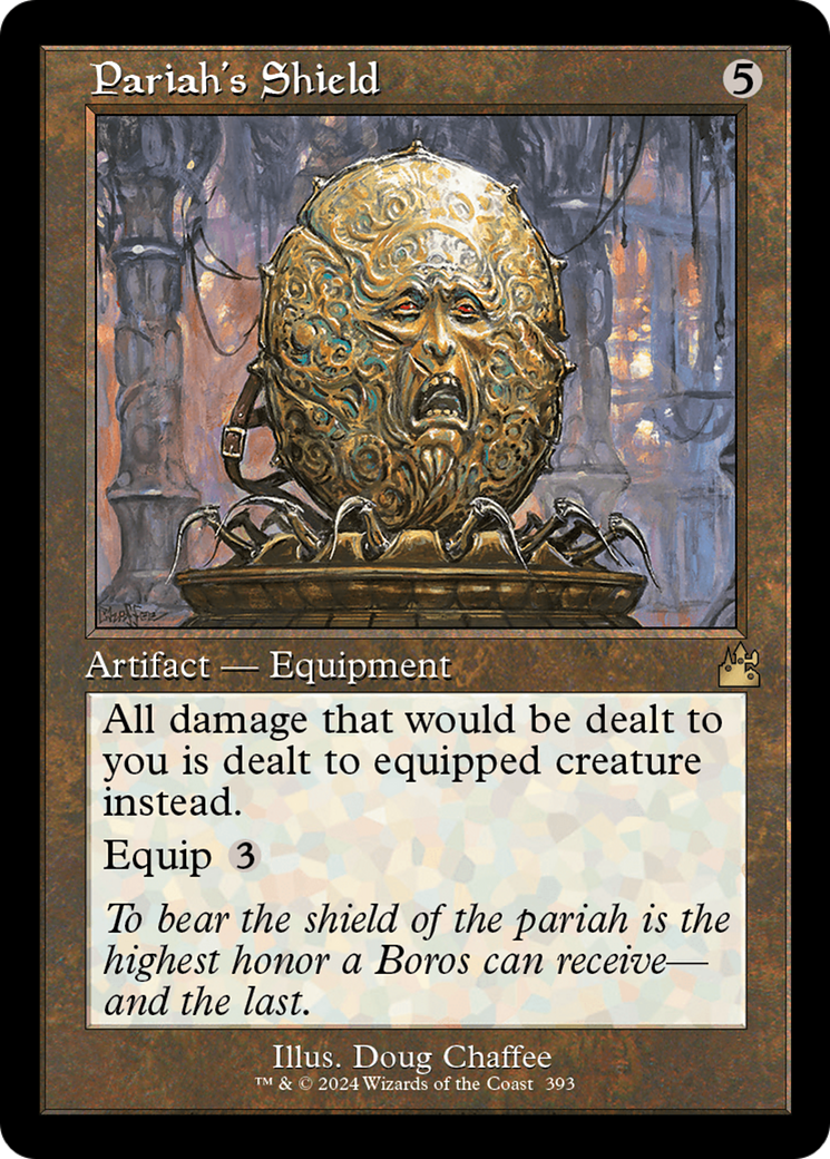 Pariah's Shield (Retro Frame) [Ravnica Remastered] | Lots Moore NSW