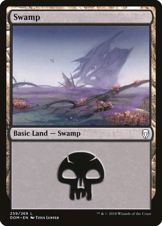 Swamp (259) [Dominaria] | Lots Moore NSW