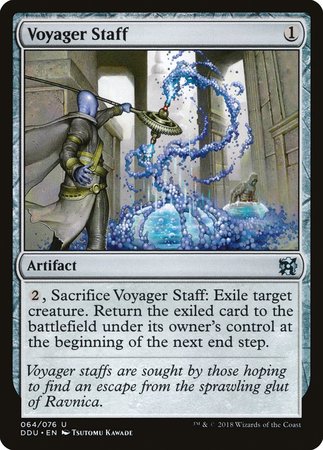 Voyager Staff [Duel Decks: Elves vs. Inventors] | Lots Moore NSW