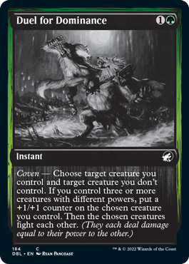 Duel for Dominance [Innistrad: Double Feature] | Lots Moore NSW