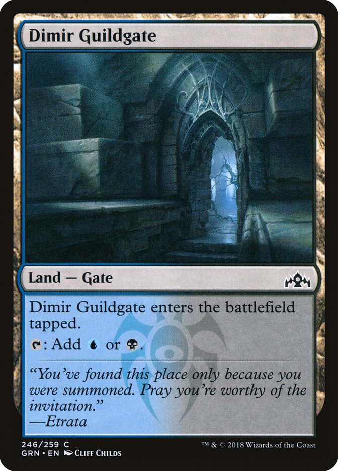 Dimir Guildgate (246/259) [Guilds of Ravnica] | Lots Moore NSW
