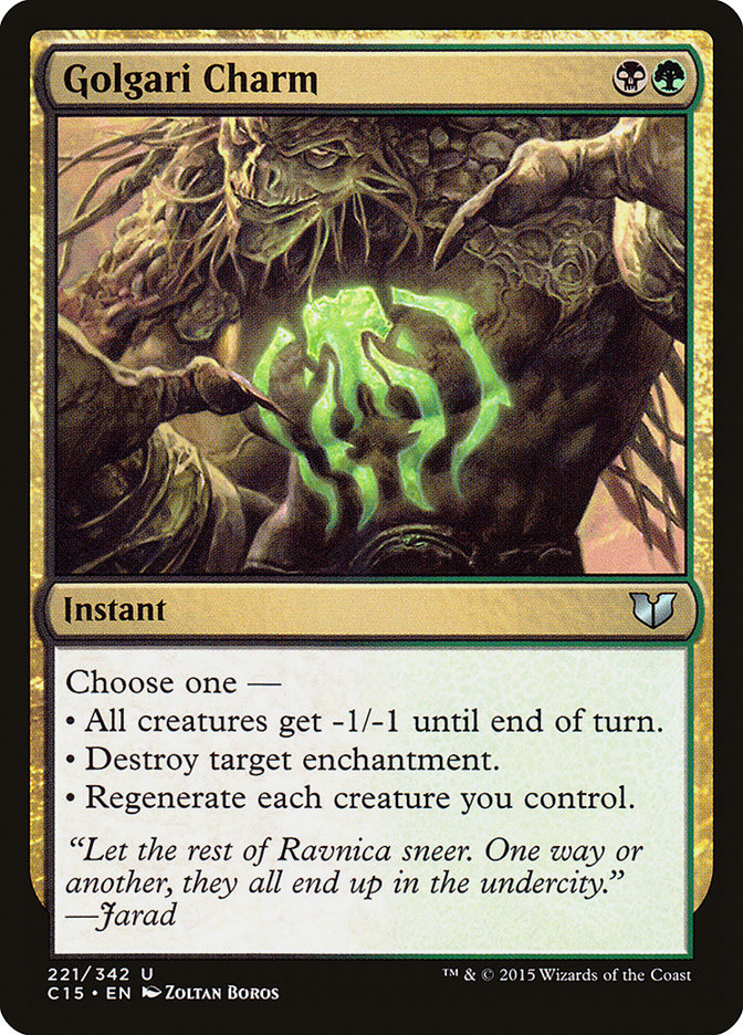 Golgari Charm [Commander 2015] | Lots Moore NSW