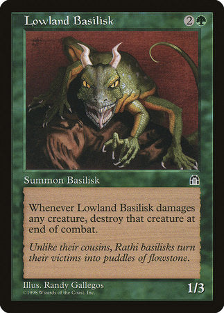 Lowland Basilisk [Stronghold] | Lots Moore NSW