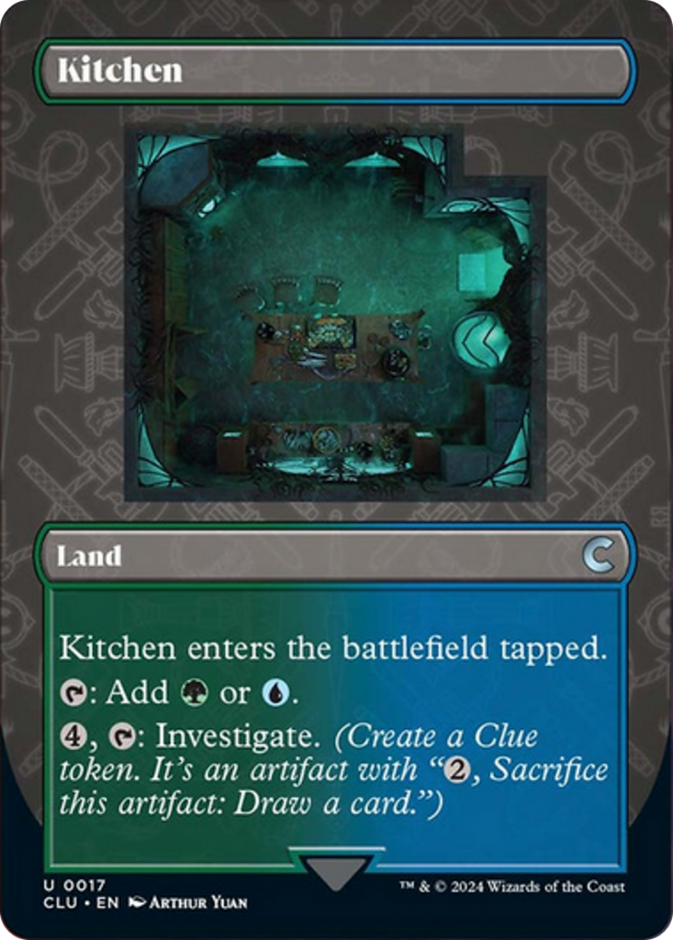 Kitchen (Borderless) [Ravnica: Clue Edition] | Lots Moore NSW