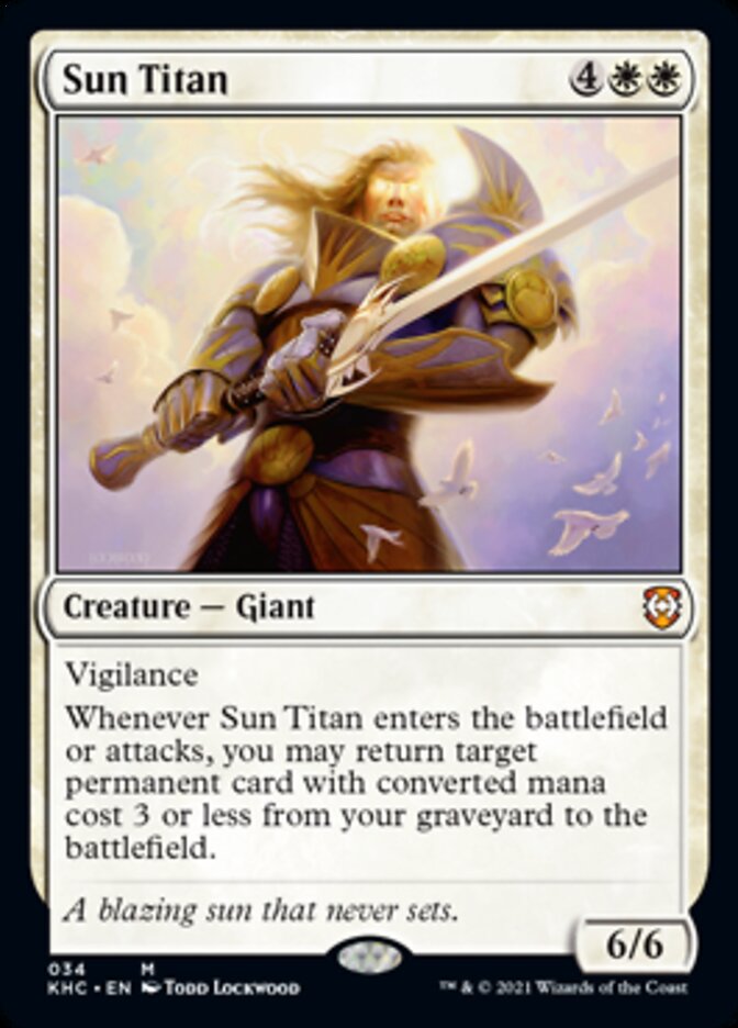 Sun Titan [Kaldheim Commander] | Lots Moore NSW