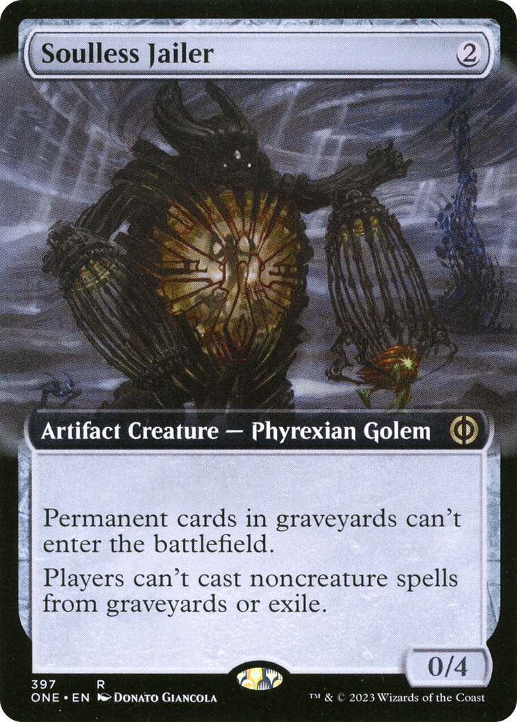 Soulless Jailer (Extended Art) [Phyrexia: All Will Be One] | Lots Moore NSW