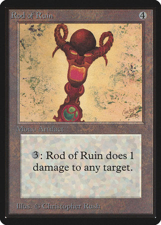 Rod of Ruin [Limited Edition Beta] | Lots Moore NSW