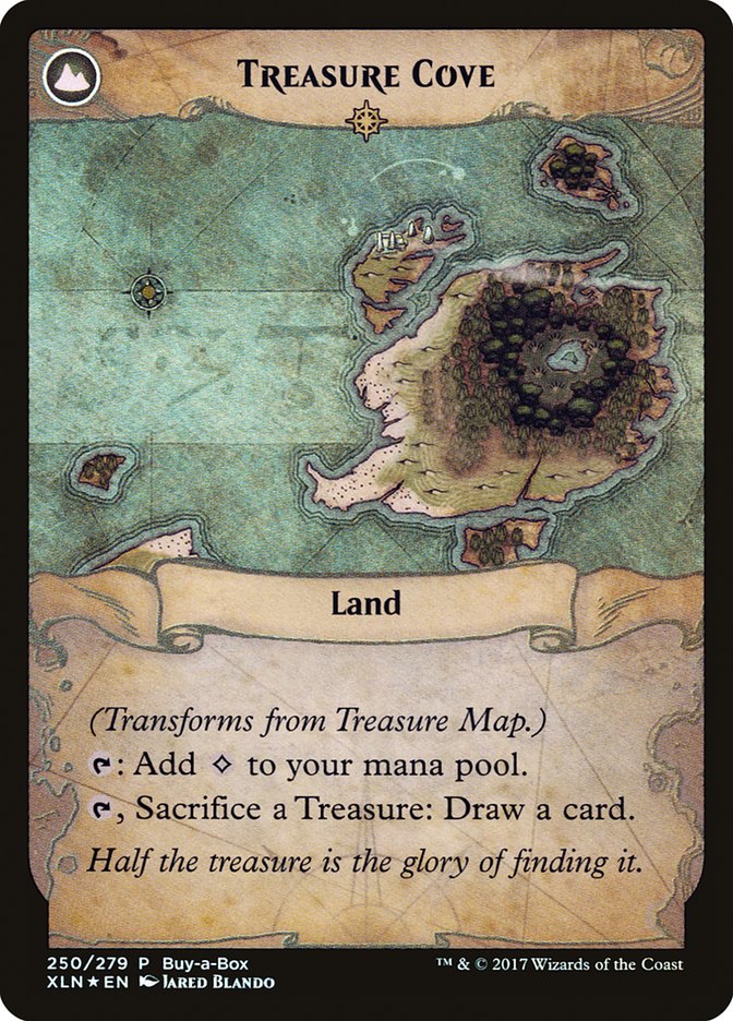 Treasure Map // Treasure Cove (Buy-A-Box) [Ixalan Treasure Chest] | Lots Moore NSW