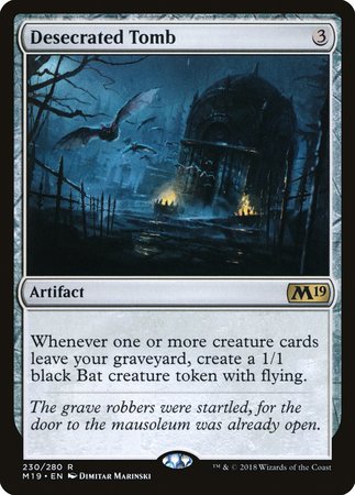 Desecrated Tomb [Core Set 2019] | Lots Moore NSW