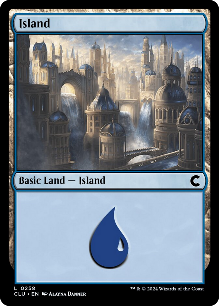 Island (0258) [Ravnica: Clue Edition] | Lots Moore NSW