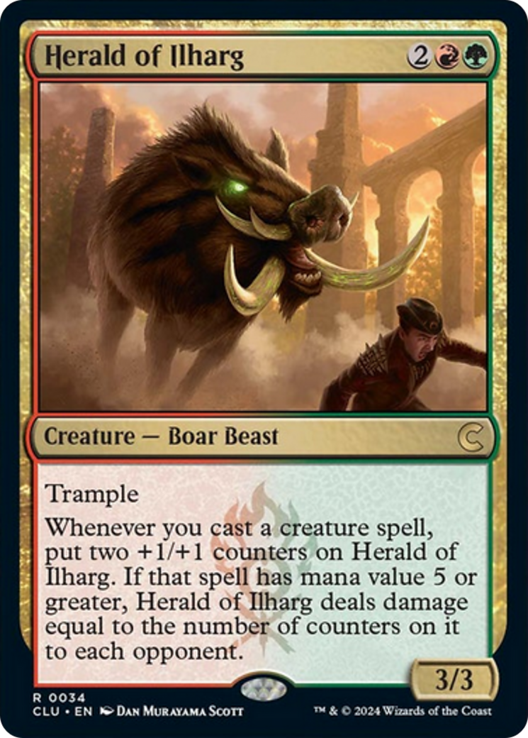 Herald of Ilharg [Ravnica: Clue Edition] | Lots Moore NSW
